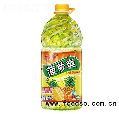 情之润菠萝爽菠萝混合水果饮料复合果汁