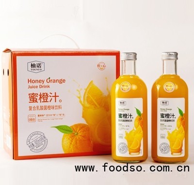 柚诺蜜橙汁复合乳酸菌橙味