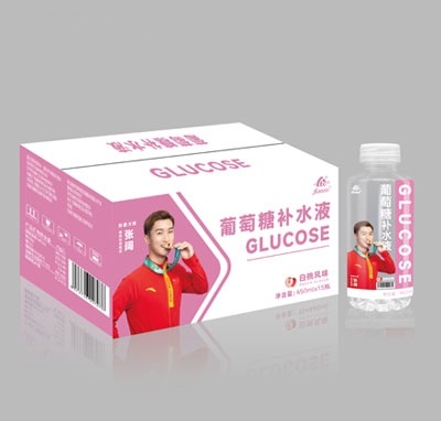 速比葡萄糖补水液功能饮料白桃味450ml×15