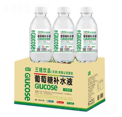 森宇葡萄糖补水液柠檬味450mlX15瓶