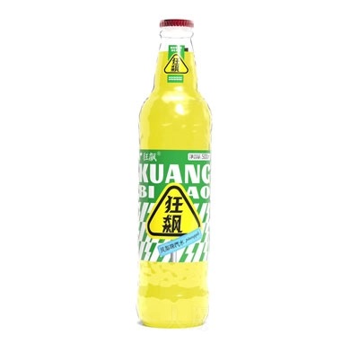 狂飙碳酸饮料凤梨味汽水500ml