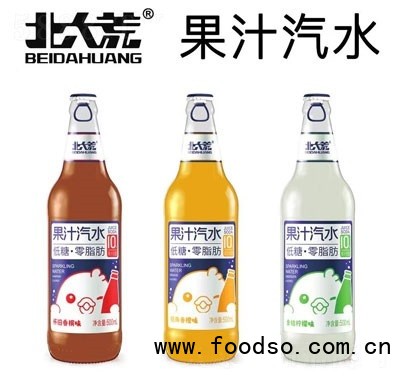 北大荒果汁汽水500ml