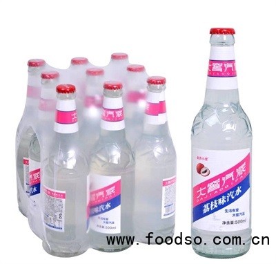 大窑汽派碳酸饮料荔枝味汽水招商500ml