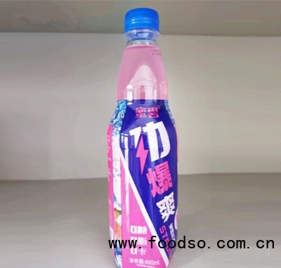 蜜碧劲爆爽风味汽水蜜桃味480ml