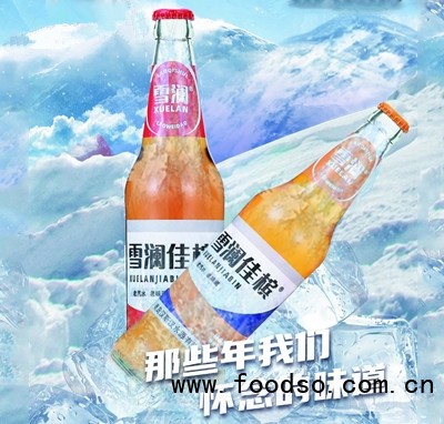 雪澜佳槟汽水碳酸饮料490ml