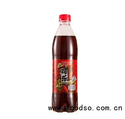 笑连连可乐汽水600毫升碳酸饮料