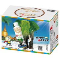 椰果世家鲜榨椰汁饮品500mlx15瓶