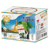 椰果世家鲜榨椰汁饮品960mlx6罐