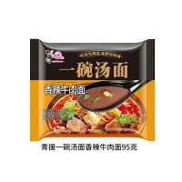 青援一碗汤面香辣牛肉面95g