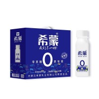 希蒙零蔗糖椰果风味酸奶饮品288mlx10瓶