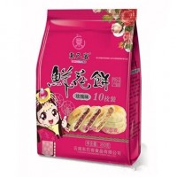 东巴客鲜花饼玫瑰味网红食品休闲点心250g