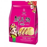 东巴客鲜花饼玫瑰味休闲糕点点心食品240g